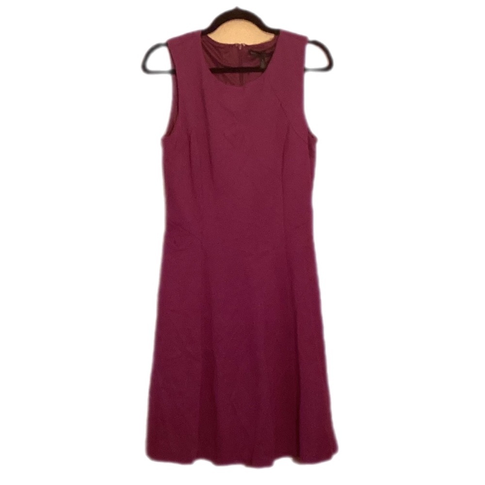 White House Black Market Red A-line Dress